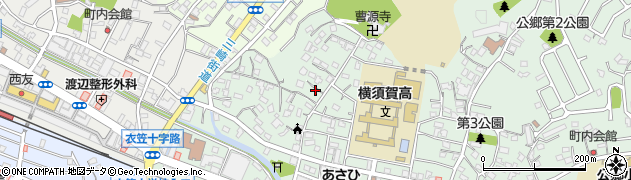 神奈川県横須賀市公郷町3丁目15周辺の地図