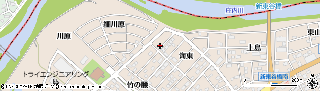 愛知県名古屋市守山区上志段味（竹の腰）周辺の地図