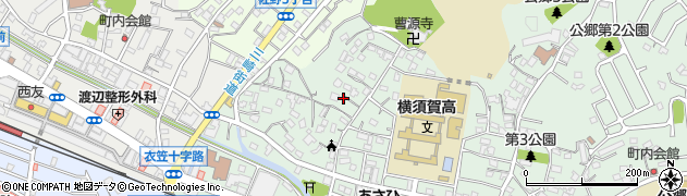 神奈川県横須賀市公郷町3丁目14周辺の地図