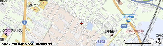 滋賀県彦根市地蔵町60-3周辺の地図