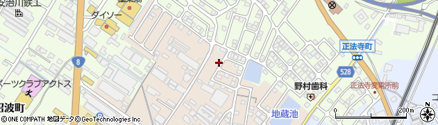 滋賀県彦根市地蔵町60-21周辺の地図