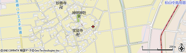 岐阜県海津市平田町蛇池130周辺の地図