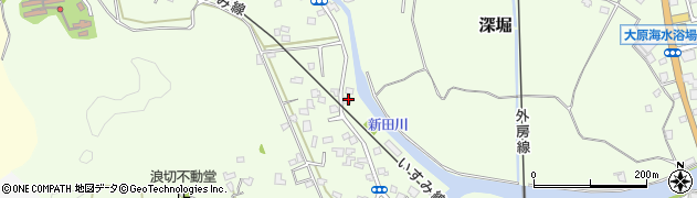 千葉県いすみ市深堀919周辺の地図