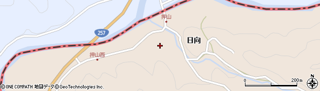 愛知県豊田市押山町一斗蒔田周辺の地図