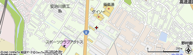 びっくりドンキー 彦根店周辺の地図