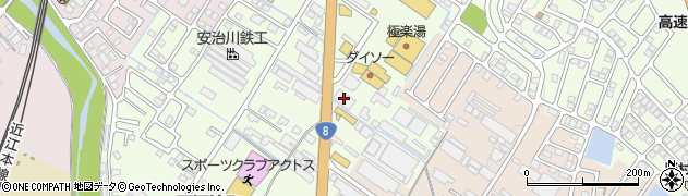 ジャパンレンタカー彦根店周辺の地図