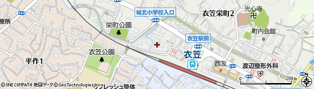 石田忠ギター教室周辺の地図