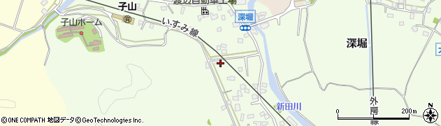 千葉県いすみ市深堀788周辺の地図