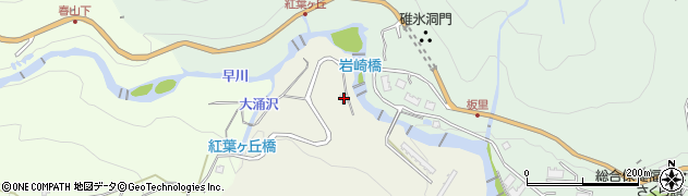 神奈川県足柄下郡箱根町強羅1323周辺の地図
