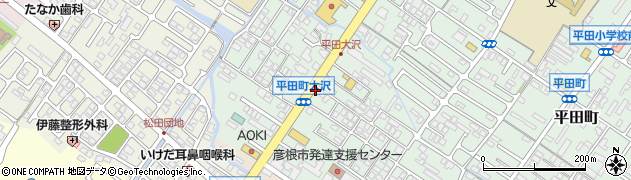 平田町大沢周辺の地図