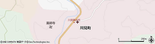 愛知県豊田市川見町外手周辺の地図
