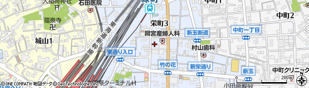 亜細亜飲食店SKP周辺の地図