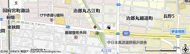 ほっともっと稲沢治郎丸店周辺の地図