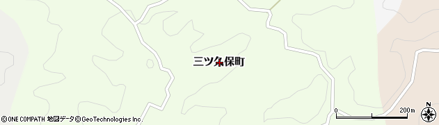 愛知県豊田市三ツ久保町周辺の地図