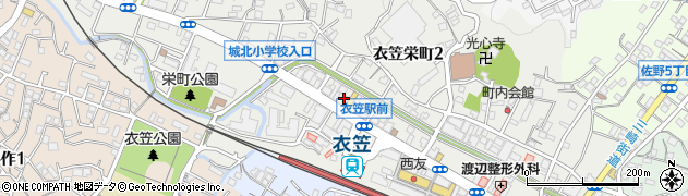 神奈川みなみ医療生活協同組合周辺の地図