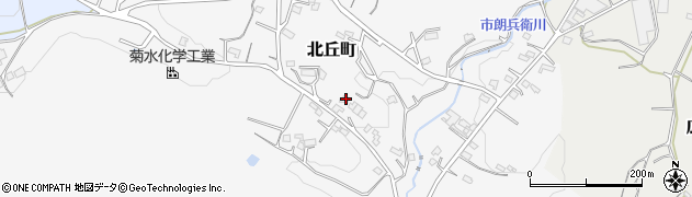 愛知県瀬戸市北丘町220周辺の地図