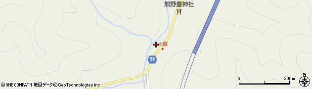 京都府京丹波町（船井郡）大簾周辺の地図