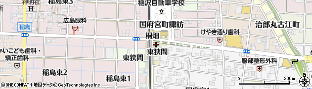 愛知県稲沢市稲島法成寺町東狭間5周辺の地図