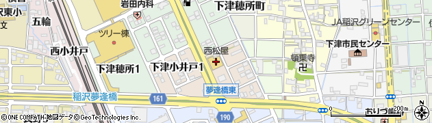 西松屋稲沢下津店周辺の地図