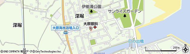 千葉県いすみ市深堀1604周辺の地図