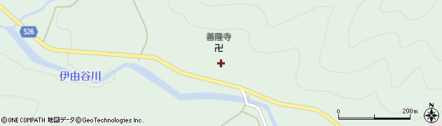 善隆寺周辺の地図