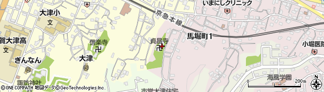貞昌寺周辺の地図