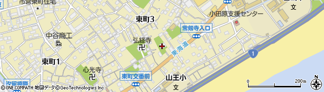 呑海寺周辺の地図