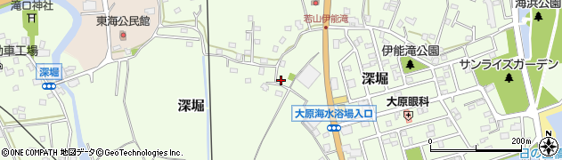 千葉県いすみ市深堀1436周辺の地図