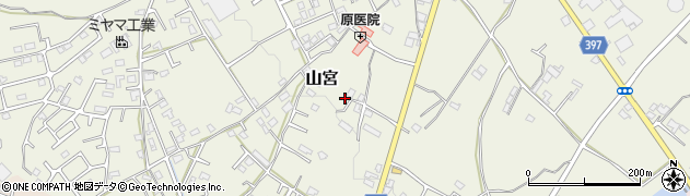 静岡県富士宮市山宮963周辺の地図
