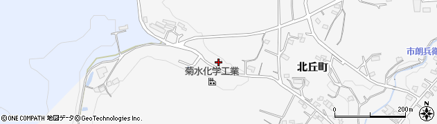 愛知県瀬戸市北丘町182周辺の地図