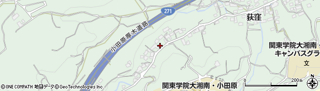 神奈川県小田原市荻窪1386周辺の地図