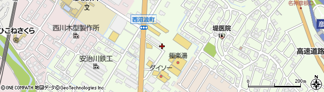 中華そば専門店天下一品彦根東店周辺の地図