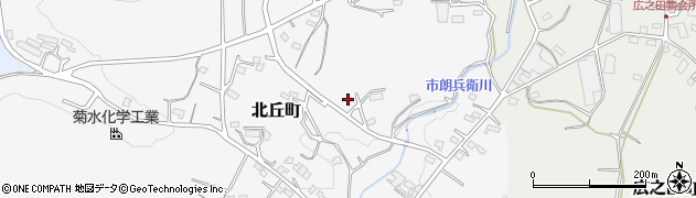 愛知県瀬戸市北丘町249周辺の地図