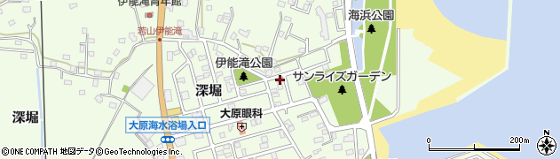 千葉県いすみ市深堀1701周辺の地図