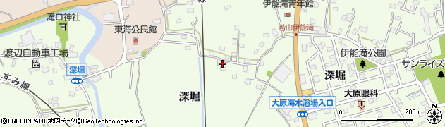 千葉県いすみ市深堀1317周辺の地図