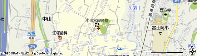 静岡県御殿場市中清水344周辺の地図