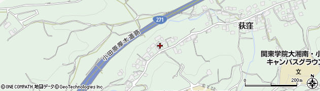 神奈川県小田原市荻窪1147周辺の地図