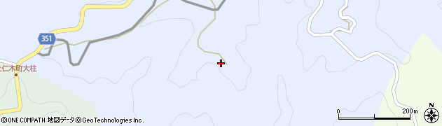 愛知県豊田市東郷町（栢ノ木）周辺の地図