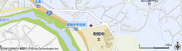 京都府京丹波町（船井郡）大倉（家田ノ上）周辺の地図