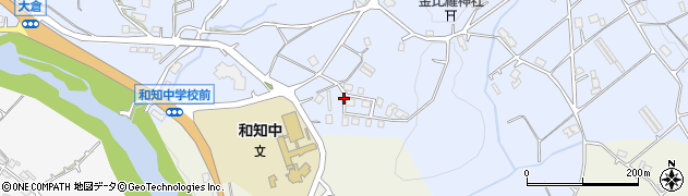 京都府京丹波町（船井郡）大倉（道ノ東）周辺の地図