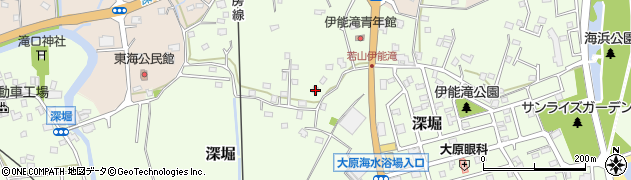 千葉県いすみ市深堀1372周辺の地図