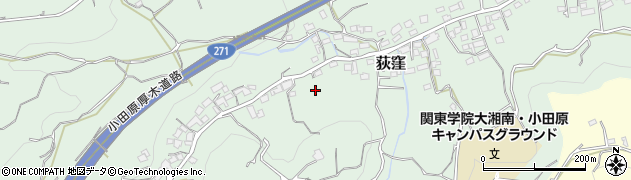 神奈川県小田原市荻窪1156周辺の地図