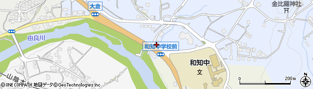 京都府船井郡京丹波町大倉家田周辺の地図