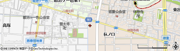 愛知県北名古屋市徳重杁ノ口1周辺の地図