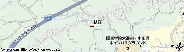 神奈川県小田原市荻窪1196周辺の地図