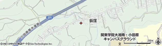 神奈川県小田原市荻窪1175周辺の地図