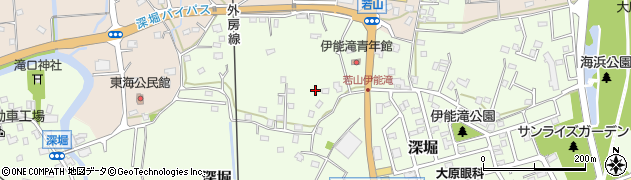 千葉県いすみ市深堀1377周辺の地図