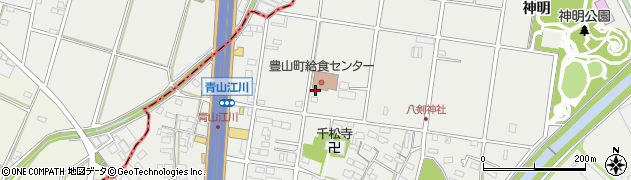 愛知県豊山町（西春日井郡）青山（金剛）周辺の地図