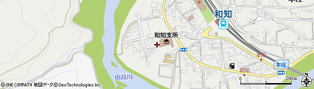京都府京丹波町（船井郡）本庄（ウエ）周辺の地図