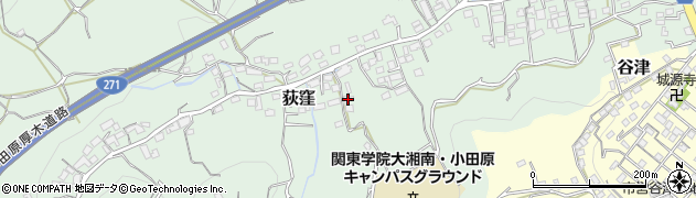 神奈川県小田原市荻窪823周辺の地図